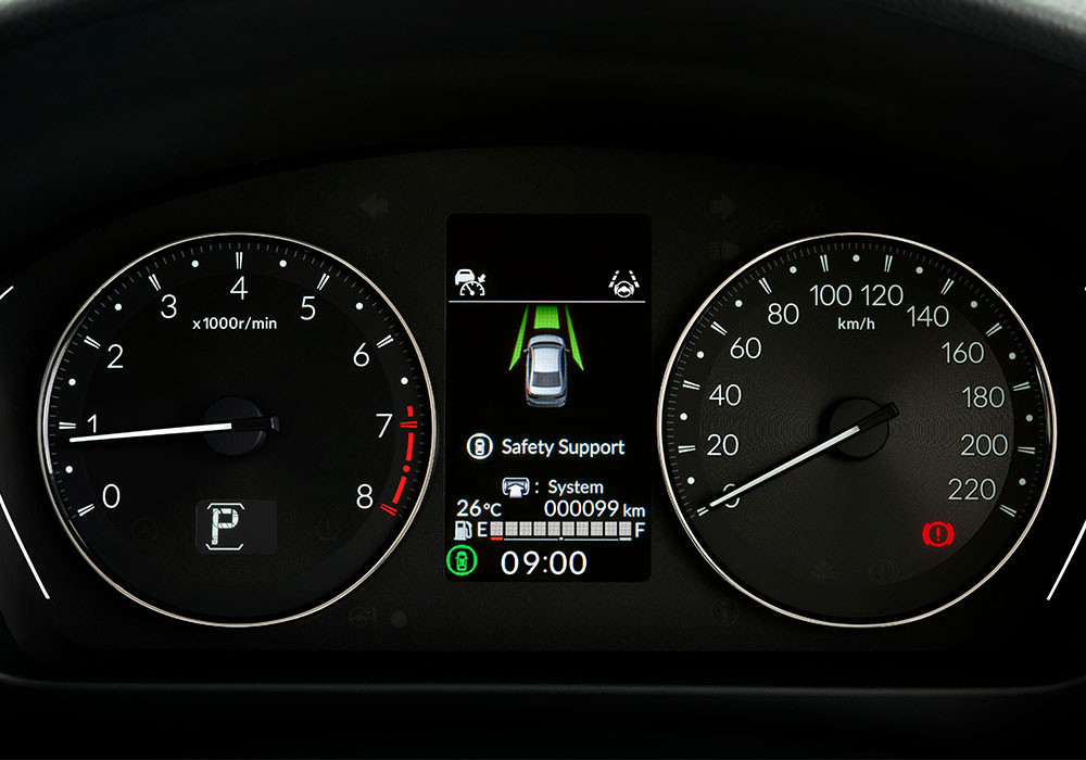 New 4.2" Interactive TFT Meter ClusterLayar digital di meter cluster tampilkan beragam informasi kendaraan Anda.
