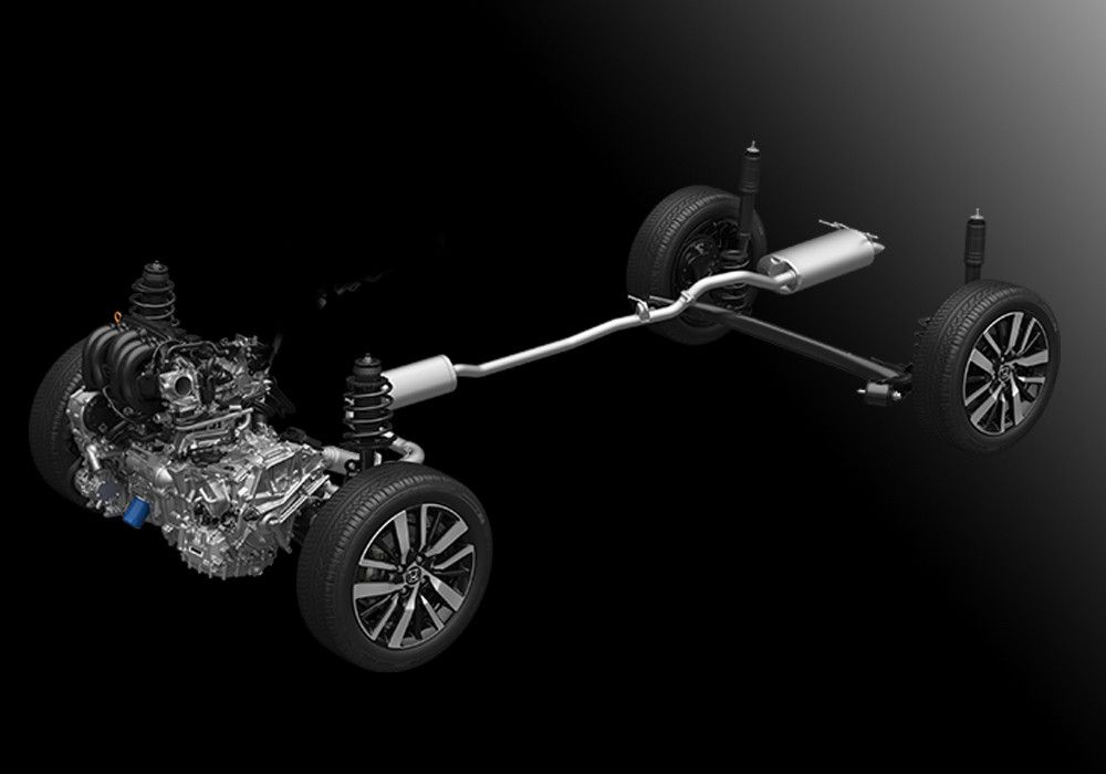 MacPherson Strut & H-Shape Torsion Beam Suspension
Honda City Hatchback RS telah dilengkapi suspensi depan MacPherson Strut dan suspensi belakang H-Shape Torsion Beam, sehingga mengurangi gejala body roll untuk menciptakan sensasi berkendara yang lebih stabil dan nyaman.