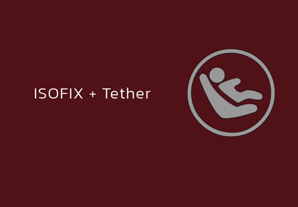 ISOFIX & Tether
Kursi baris kedua sudah dirancang untuk bisa mengikat Child Car Seat dengan erat.