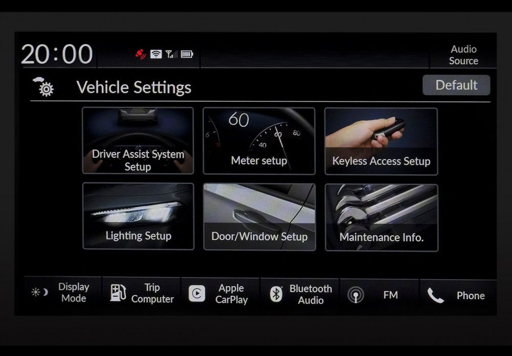 Vehicle Setting