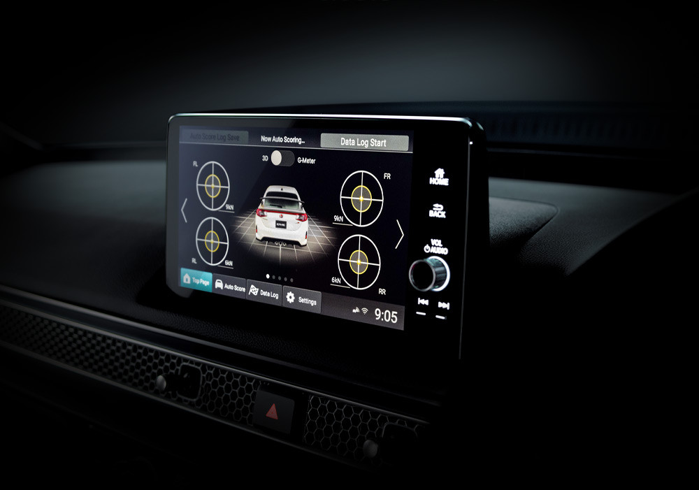 Honda LogR Datalogger System
Untuk menjadi yang terdepan, pastinya Anda harus mengetahui seberapa cepat Anda dapat melaju dalam sebuah lintasan. Hal inilah yang menjadi fungsi utama dari fitur baru Honda LogR, yaitu untuk mencatat dan menganalisis catatan waktu Anda secara akurat. Selain itu, mode LogR ini juga bisa memberikan detail informasi mengenai performa mobil Anda.